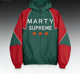 Women's Lightweight Hooded Jacket with Star Graphic