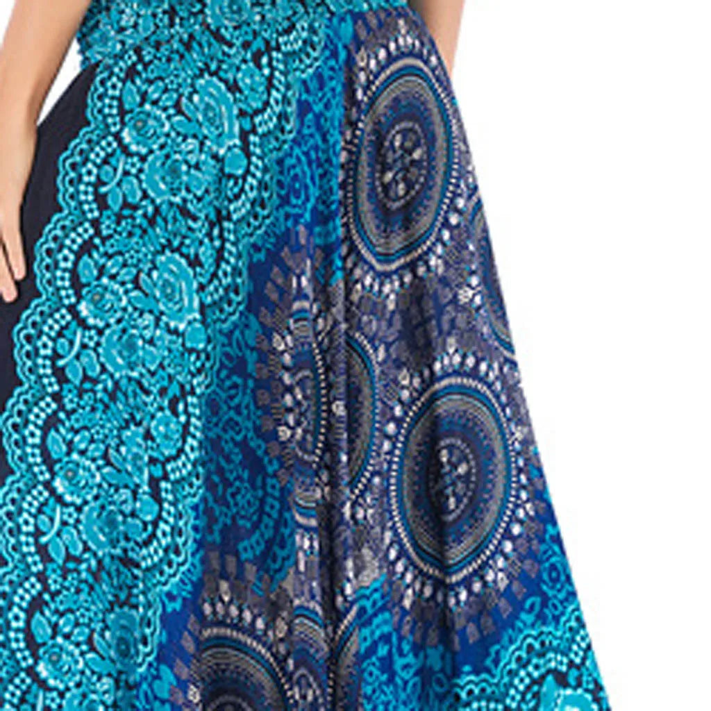 Boho Maxi Skirt – Flowy Ankle-Length Summer Skirt for Women