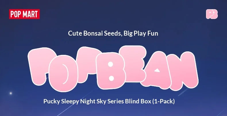 POPMART Bubble Granules Night Sky Series Collectible Cute Doll Blind Box Mini Figure Desktop Decoration Birthday Gift Set
