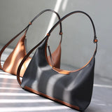 New Arrival Underarm Bag Women Genuine Leather Crossbody Bag Fashion Female Nylon Handbag Luxury Messenger Purses