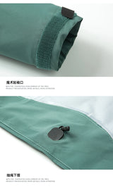 2026 Same as bird home Outdoor Sports Camping Mountaineering Fashion Men's Windproof British Wind Hooded Simple Storm Jacket