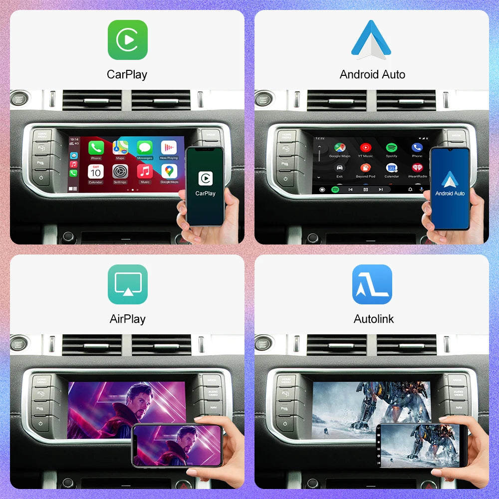 Wireless CarPlay & Android Auto for Land Rover & Jaguar