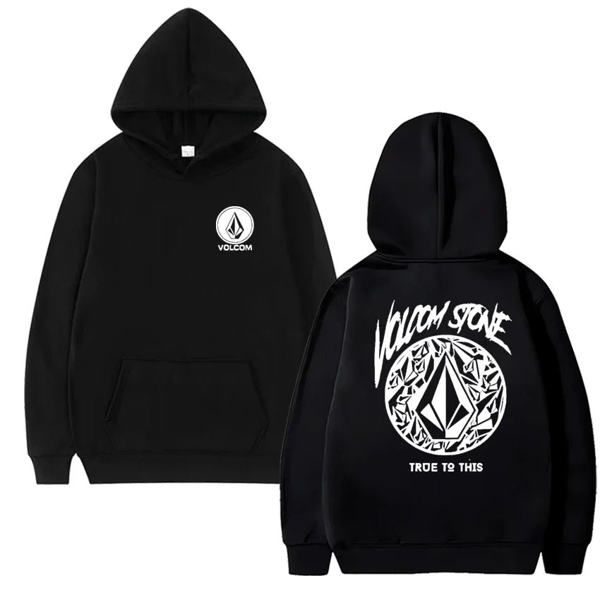 Men's Fleece Pullover Hoodie Casual Streetwear Sweatshirt