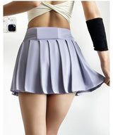 Women’s High-Waist Pleated Active Skort