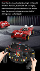 Technical Blocks Formula Racing Vehicle Steering Wheel Machine Creative MOC Building Block Toys Birthday Gifts for Adult 800+pcs