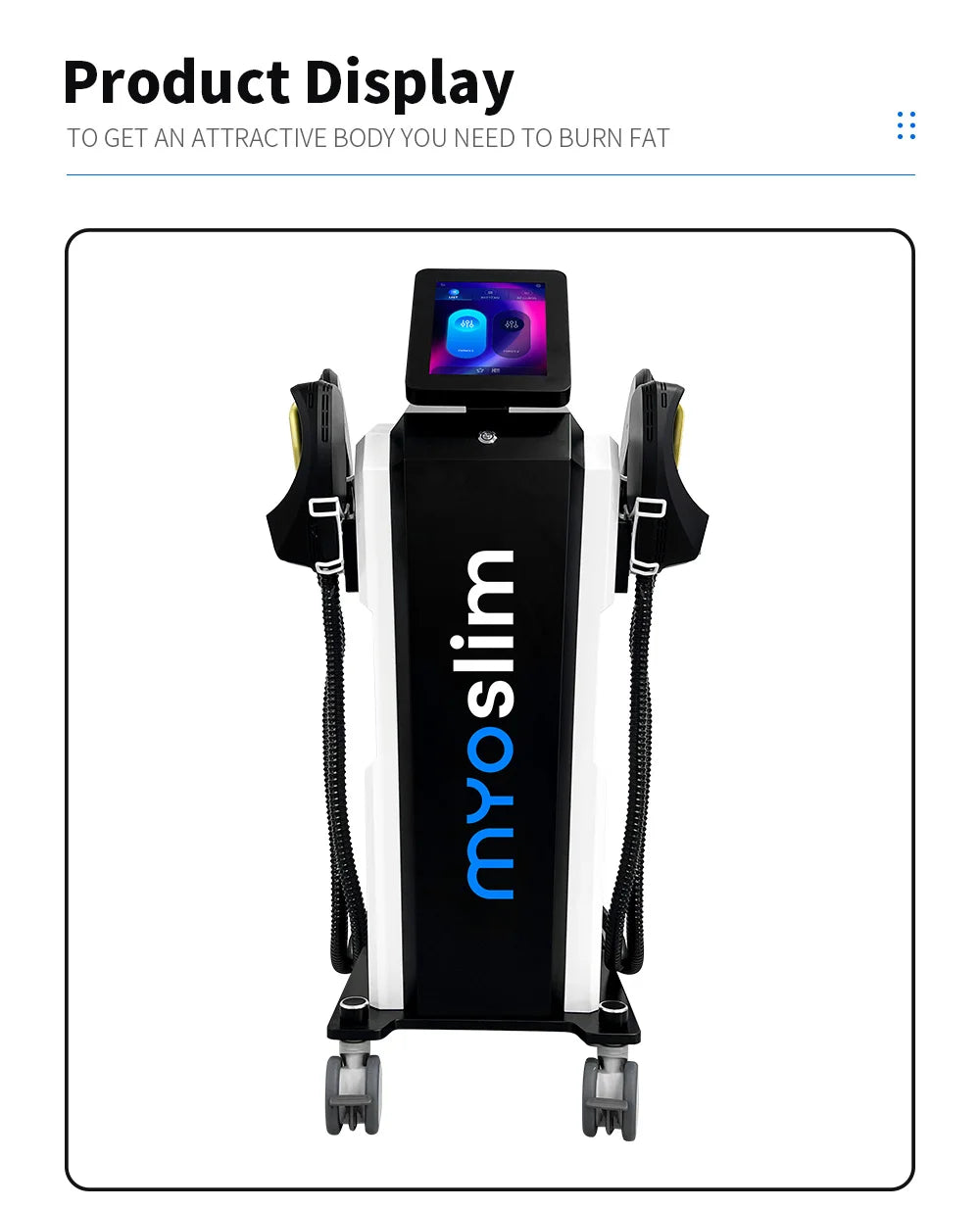 Myoslim Machine Professional EMS Body Muscle Stimulation Carving EMS Slimming Machine EMS Pro NEO RF Machine In Sculpt