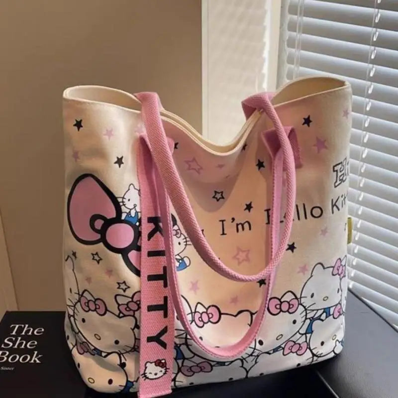 Hello Kitty Large Capacity Handbag & Backpack