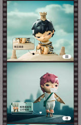 POP MART Hirono The Mime Series Figure Anime Cartoon Action Figurine Blind Box Toys Doll Cute Mysterious Box Birthday Boys Gifts