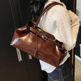 Vintage Handbag for Women Large Capacity 2026 New Underarm Commuting Bag Fashion Female Casual Single Shoulder Tote Bag Handbags