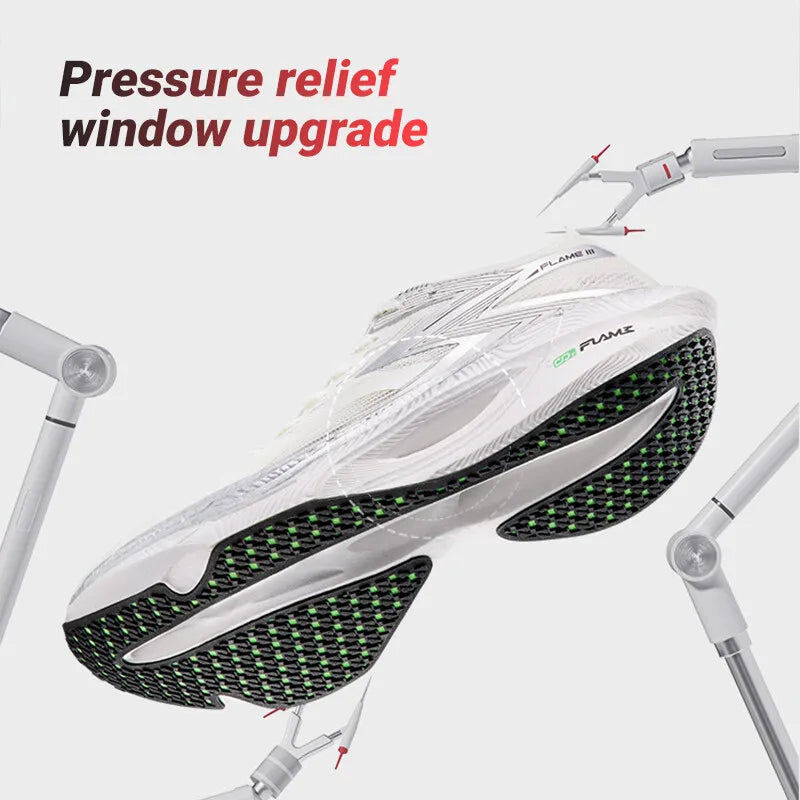 361 Degrees NEW Flame 3.0 Men Running Shoes Marathon Carbon Plate Racing Breathable Cushioning Non-Slip Sneakers Male 672412207