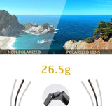 Polarized Square Sunglasses – Men & Women UV400