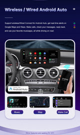 Linux CarPlay Screen for Mercedes-Benz W205 GLC V-Class | Wireless Android Auto