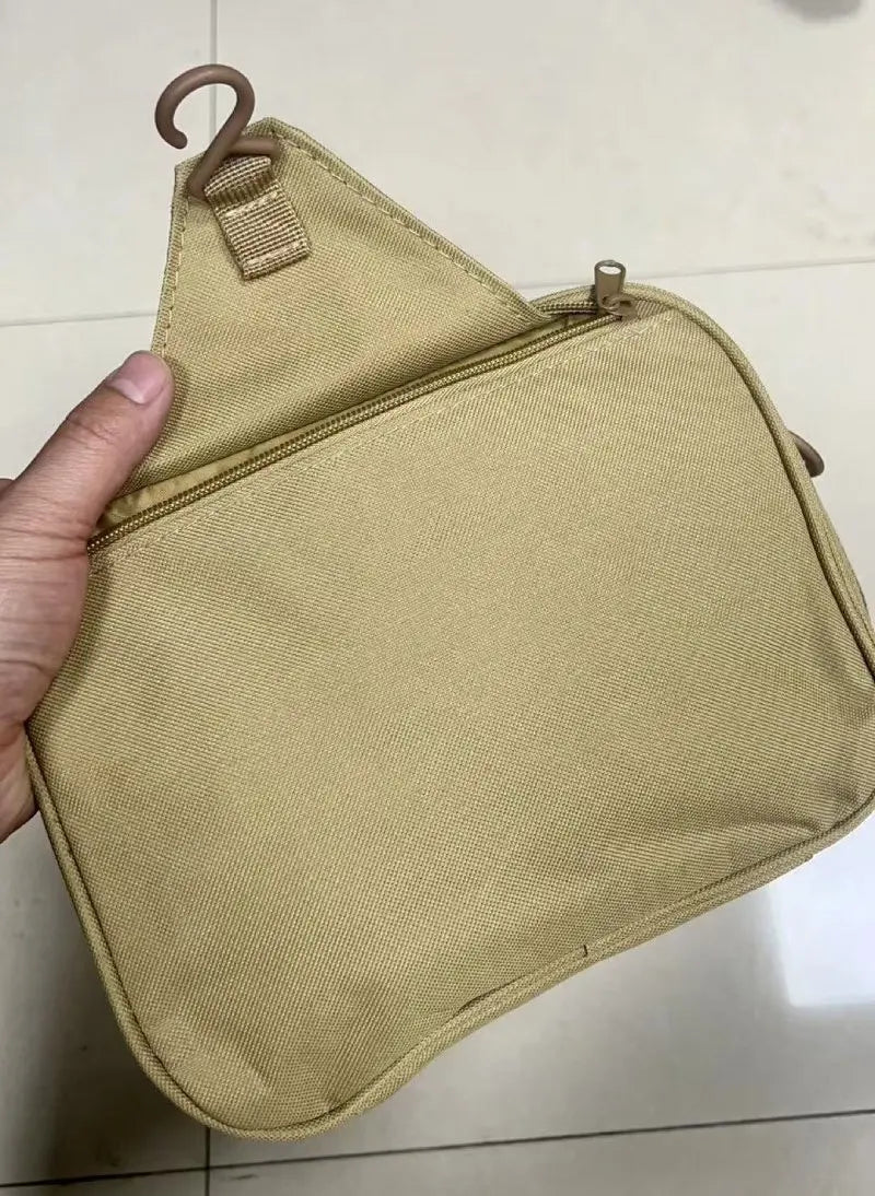 Tactical Men Toiletries Travel Bag Waterproof Organizer Women Makeup Neceser Bathroom Hook Wash Cosmetics Pouch Storage Pouch