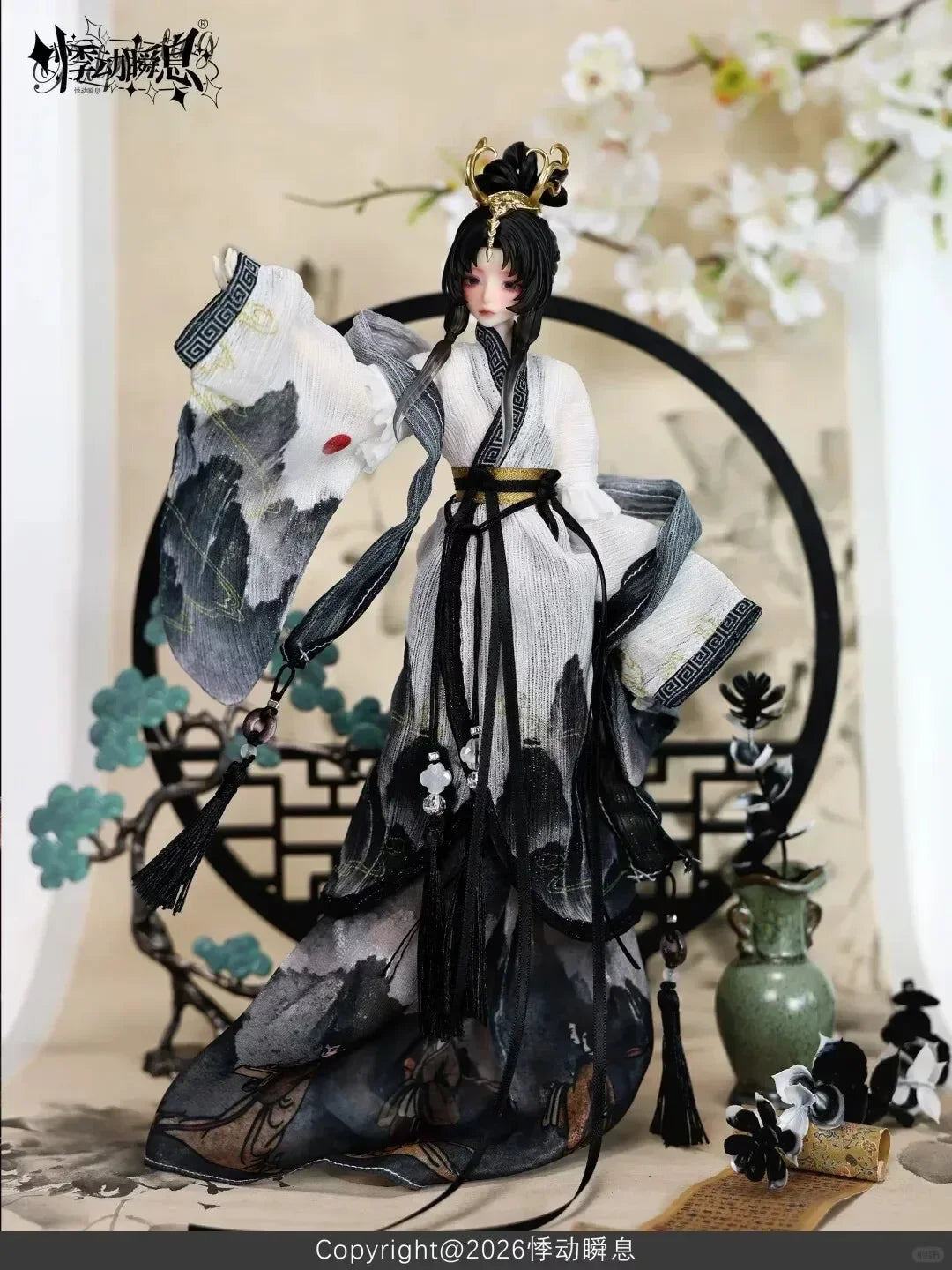 Momotale Wind & Moon Millennium Series 1/6 BJD Blind Box Caixa Caja Dolls Mystery Box Gift Desktop Ornament Cartoon Model