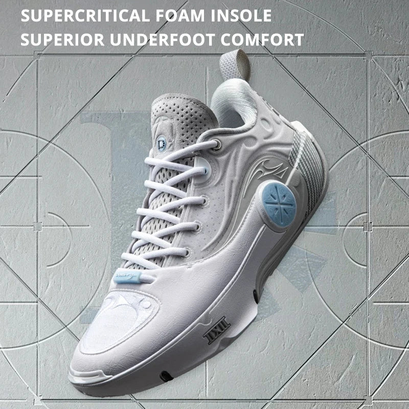 Li-Ning Men's WAY OF WADE 12 Professional Basketball Shoes SUPER BOOM LiNing CARBON-FIBER PLATE Competition Sneakers ABAV085