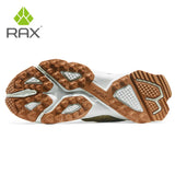 RAX Waterproof Hiking Shoes Men Winter Outdoor Sneakers for Men Snow Boots Plush Mountain Snowboots Outdoor Tourism Jogging Shoe
