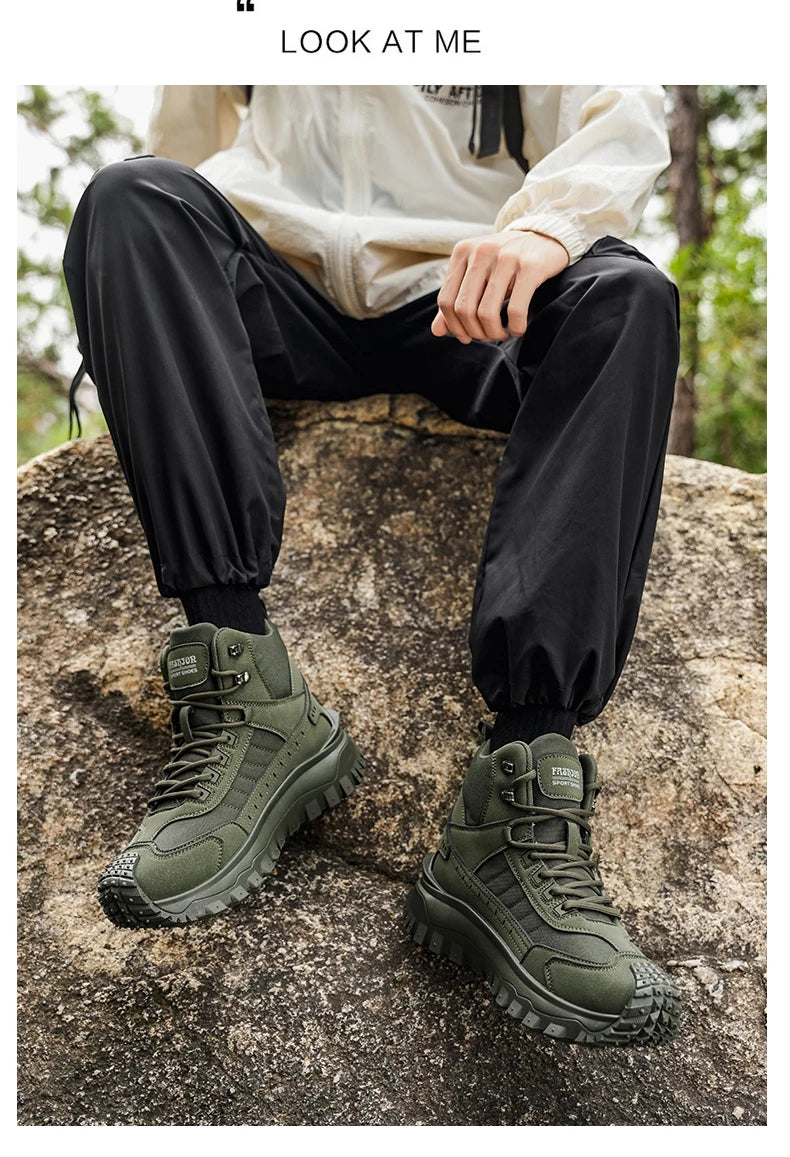 Brand protection 2026 new men's lightweight non-slip breathable wear-resistant running sports fashion versatile casual shoes