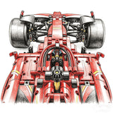 NEW 1:8 Scale 1361/1639PCS Technical Performance SF-24 RB20 Building Blocks Car Assembly Race Car MOC Bricks Supercar Model Toys