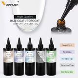 VENALISA Jelly Gel Large Volume 1L Jelly Nude Collection Not Burning Soak Off UV LED Soft Extension Gel Nail Gel Nail Manicure