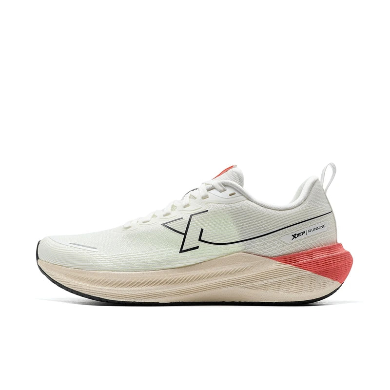 Xtep Kunpeng Running Shoes for Men 2025 Summer Shock-absorbing Rebound Lightweight Breathable Mesh Sport Shoes 875219110025