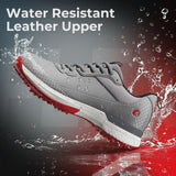 FitVille Wide Golf Shoes Men Professional Outdoor Water Resistant Golf Shoes for Course with Spikes