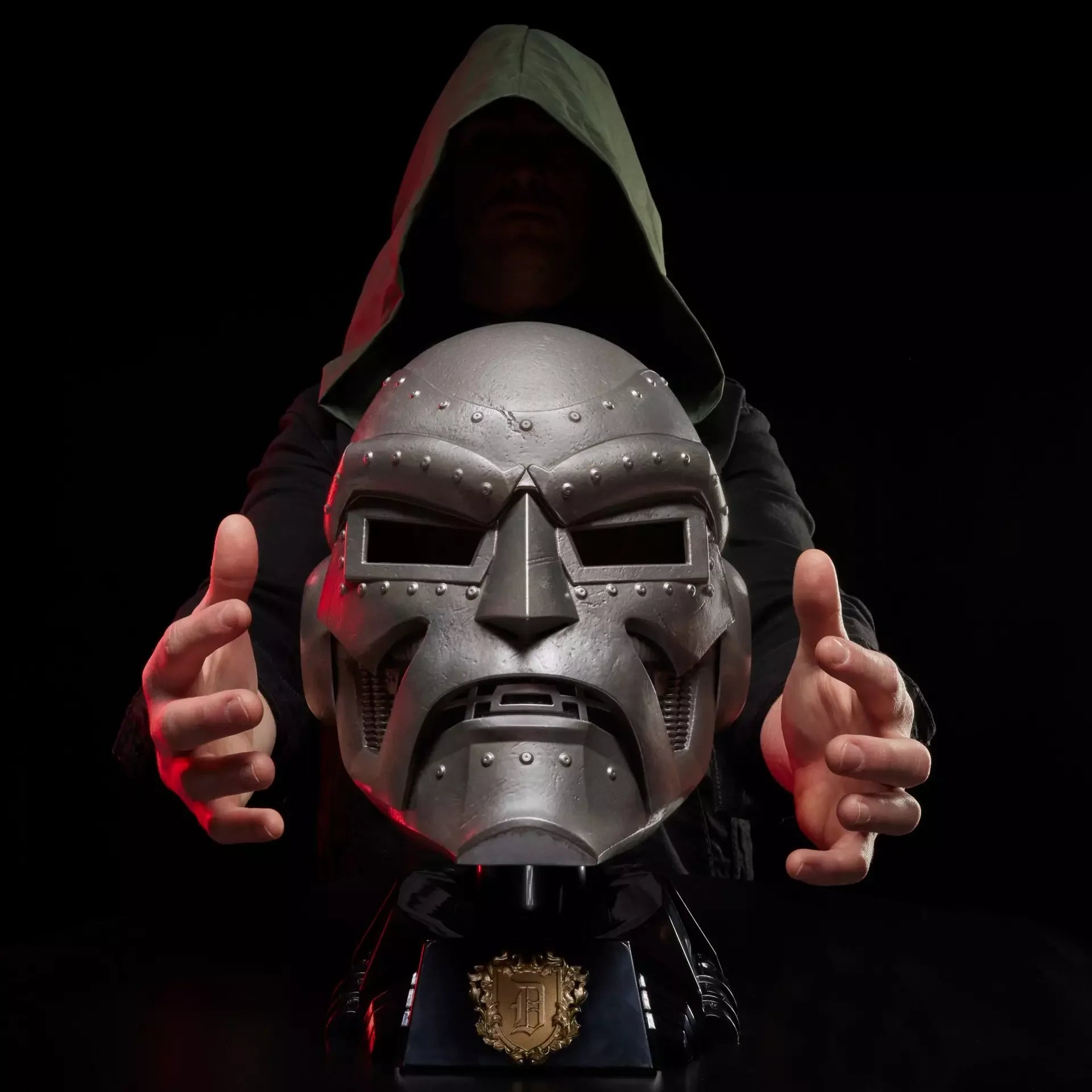 Original Hasbro Marvel Legends Series The Avengers Doctor Doom Premium Helmet Action Figures Toys Collection Gift For Adult