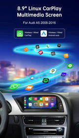 Road Top 8.8"/12.3" Touch Screen for Audi A5 2008–2016