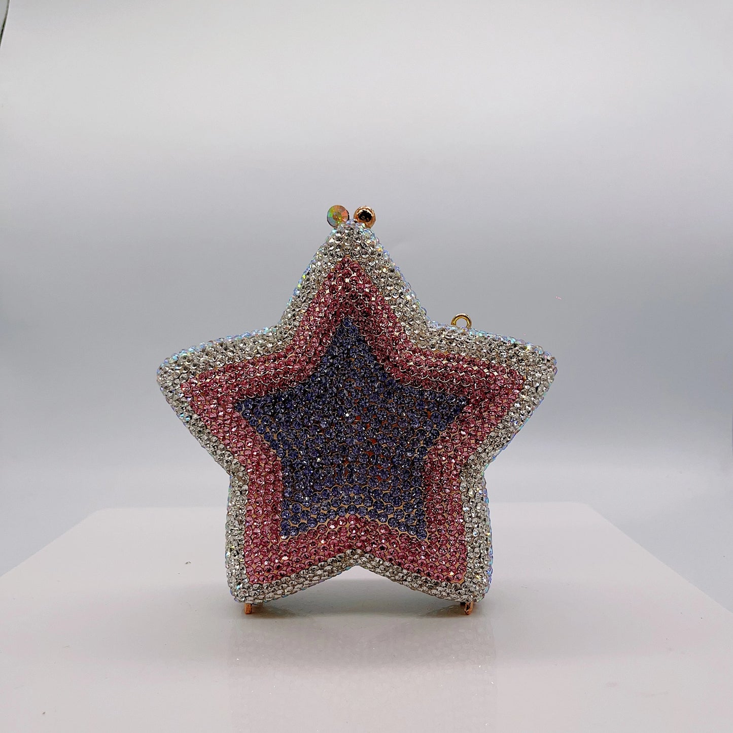 New Star Diamond Dinner Bag Foreign Trade Banquet Diamond Hand Bag Women's Bag Starr Lane Stone Crach