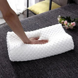 Memory Foam Neck Pillow – Orthopedic Comfort & Pain Relief