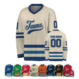 Custom Hockey Jersey with Personalized Name & Number