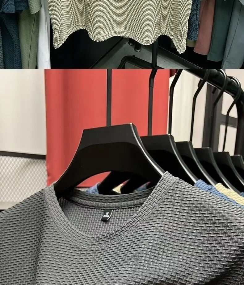 Men's Breathable Mesh T-Shirt | Short Sleeve