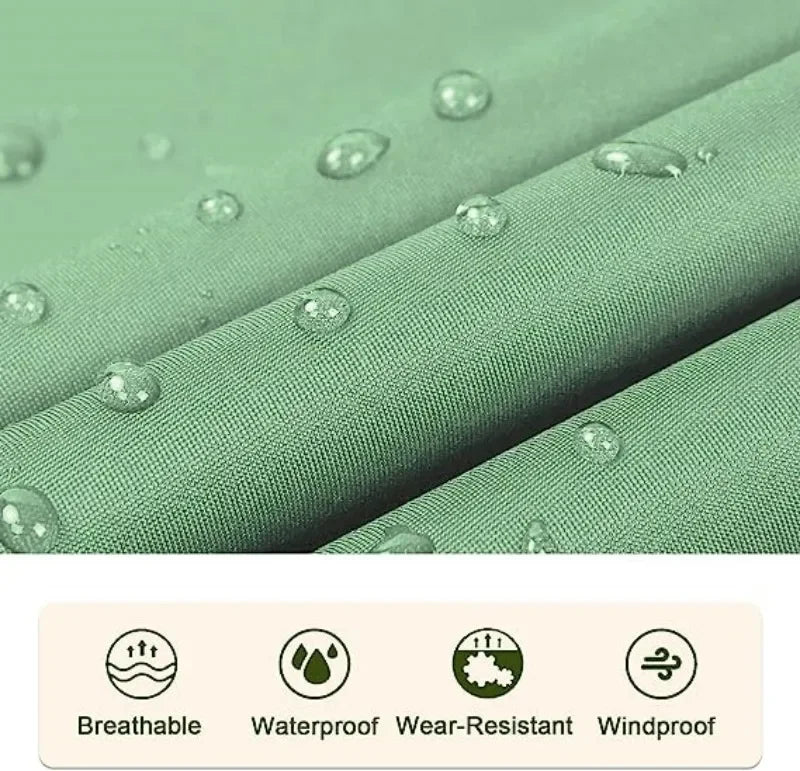 Waterproof Hooded Rain Poncho – Lightweight & Stylish