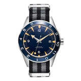 41MM Sapphire Glass 100m Waterproof Japan  Automatic Luminous Mens Watch Nylon Strap