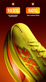 QIAODAN Feiying Plaid 3 Men's Running Shoes 2026 Carbon Plate Marathon Racing Sneakers Lightweight Breathable Shoes QDB023262290