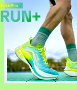 ONEMIX Pace Beam Marathon Running Shoes for Men Anti-slip Ultra-light Rebound Athletic Shoes Carbon Plate Sport Walking Sneakers