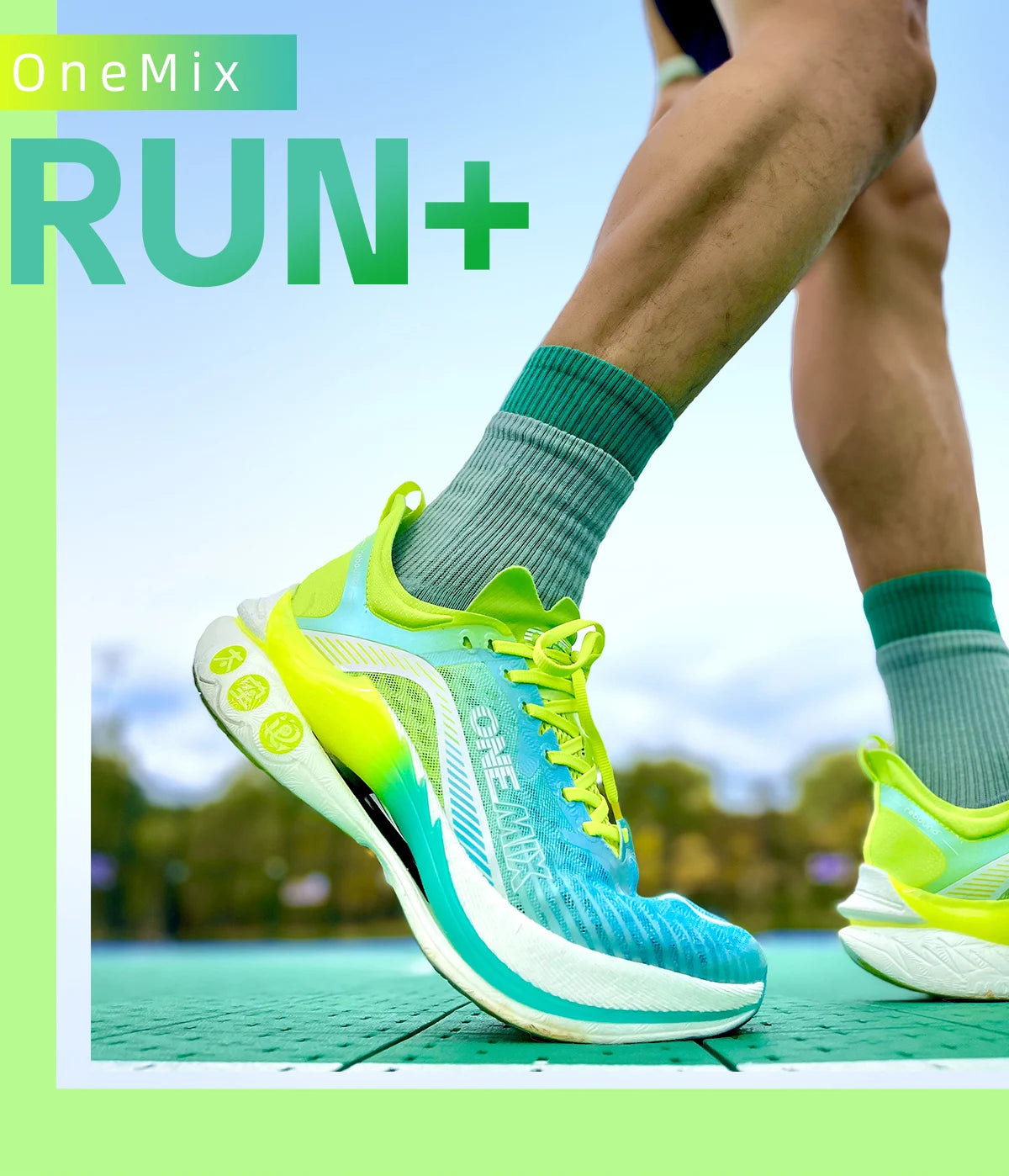 ONEMIX Pace Beam Marathon Running Shoes for Men Anti-slip Ultra-light Rebound Athletic Shoes Carbon Plate Sport Walking Sneakers