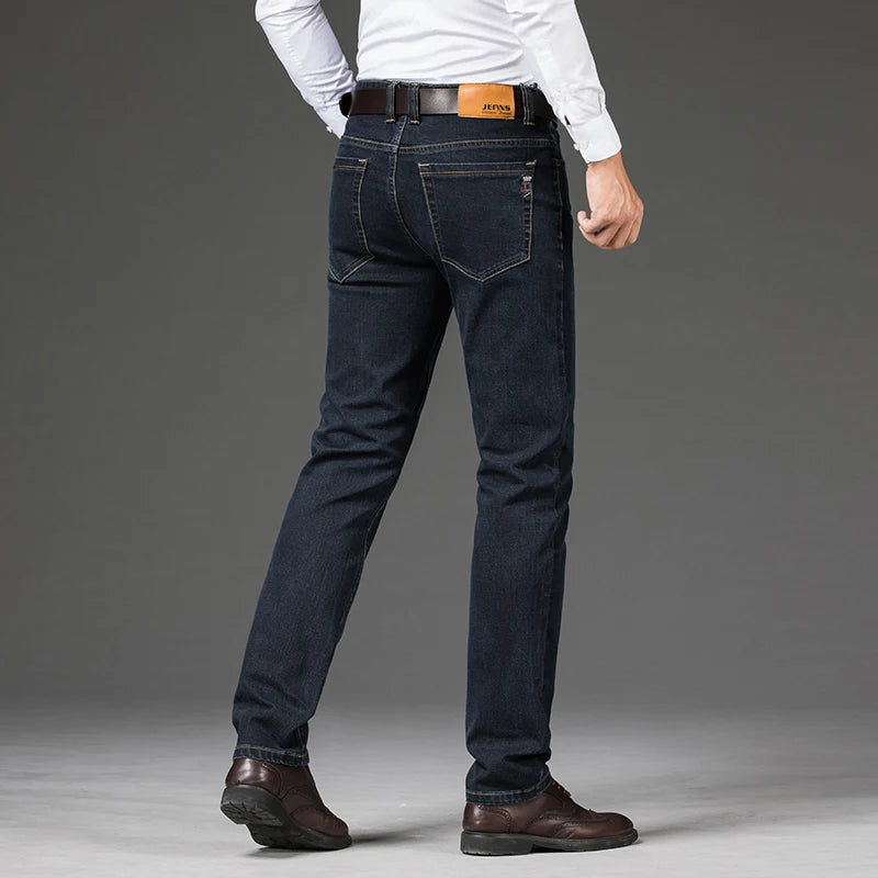 Men's Straight-Leg Stretch Jeans | Plus Sizes