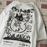Kawaii Cat Harajuku Streetwear Tee