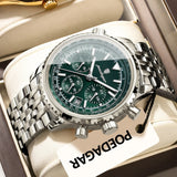 POEDAGAR Men's Luxury Chronograph Wristwatch