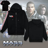 Mass Effect N7 Zip-Up Hoodie