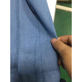 Mens Denim Shirts Long Sleeve Men Dress Shirt Fashion Slim Fit Style Navy Blue Jeans Male Shirt Longsleeve Shirt for Men