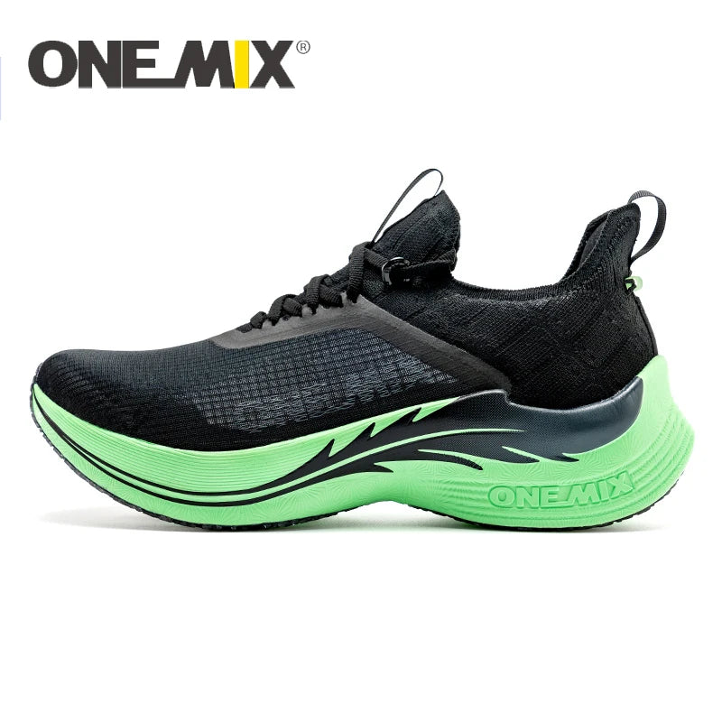 ONEMIX Carbon Plate Marathon Running Racing Shoes Professional Stable Support Shock-relief Ultra-light Rebound Sport Sneakers