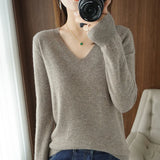 Women’s Lace V-Neck Knit Sweater