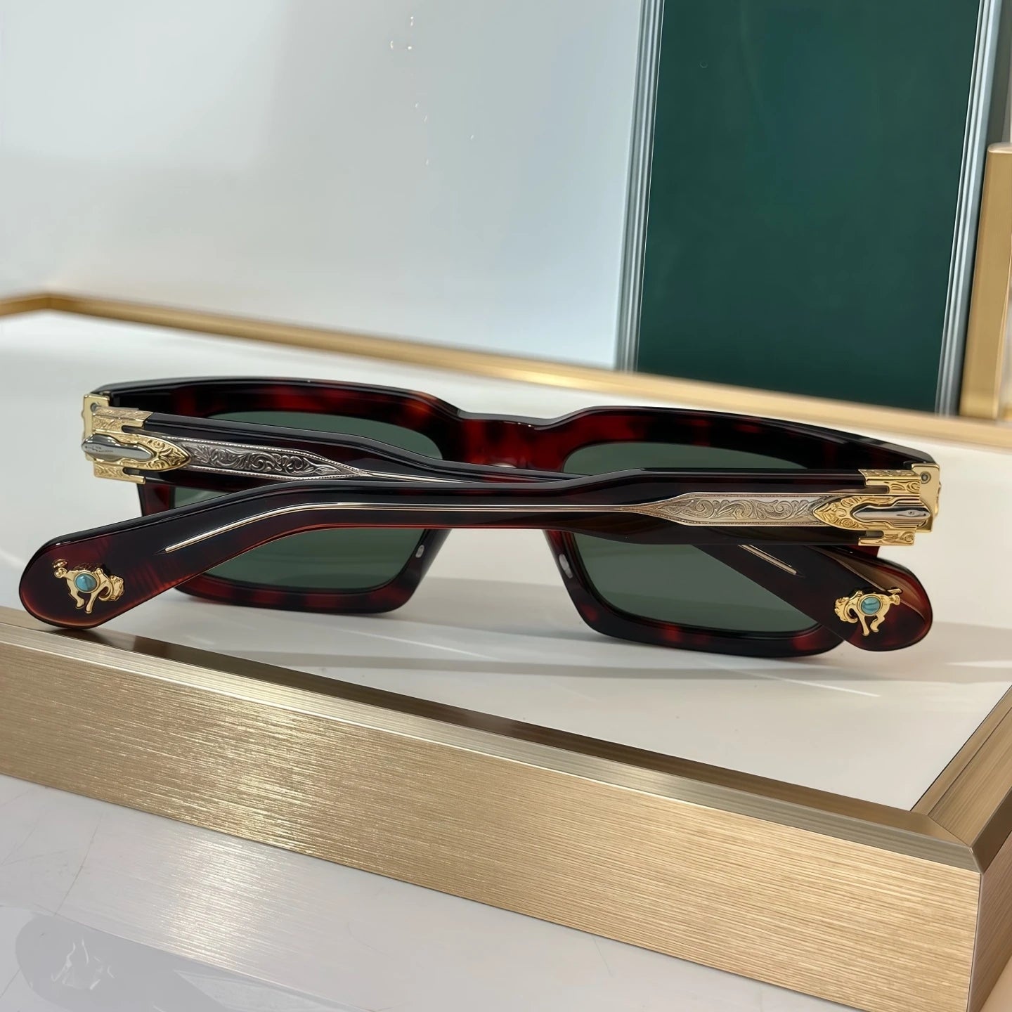 DILTA Belvedere Acetate Square Sunglasses – UV400 Women