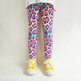 Girls' Floral Cartoon Fashion Leggings