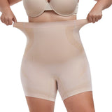 High-Waist Tummy Control Shaping Shorts