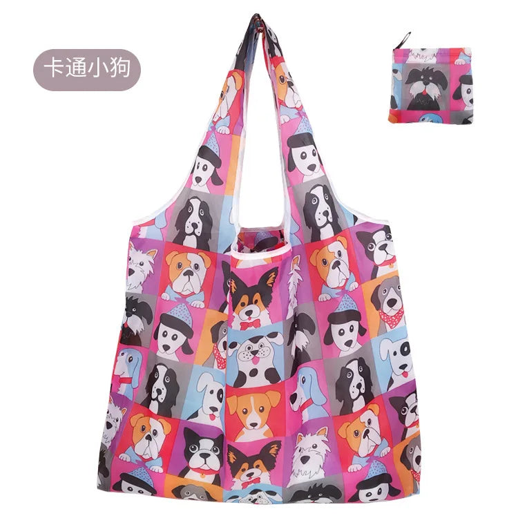 Foldable Reusable Shopping Bag – Eco-Friendly Tote