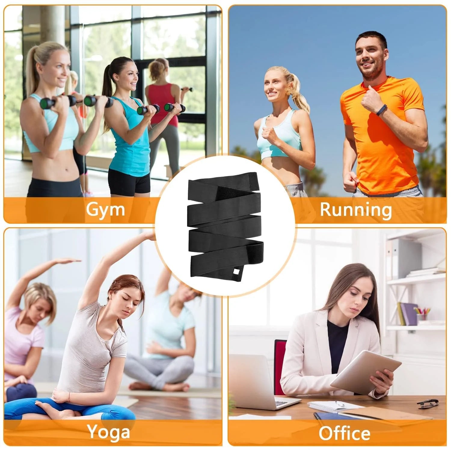 Invisible Waist Trainer Wrap - 3M/4M/5M Tummy Trimmer & Sweat Bandage