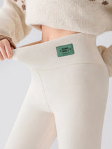 High-Waisted Thermal Fleece Leggings