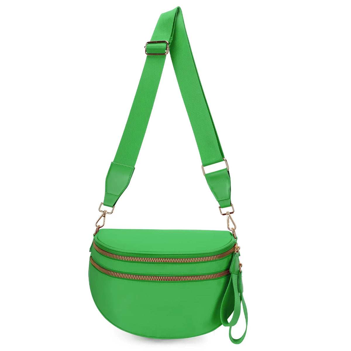 Women Checkered Bum Bag Casual Fanny Pack Large Capacity Crossbody Adjustable Strap Simple Shoulder Mommy Bag Daily Travel Tote